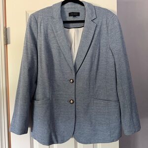 Talbots Women's Light Blue Suit Jacket